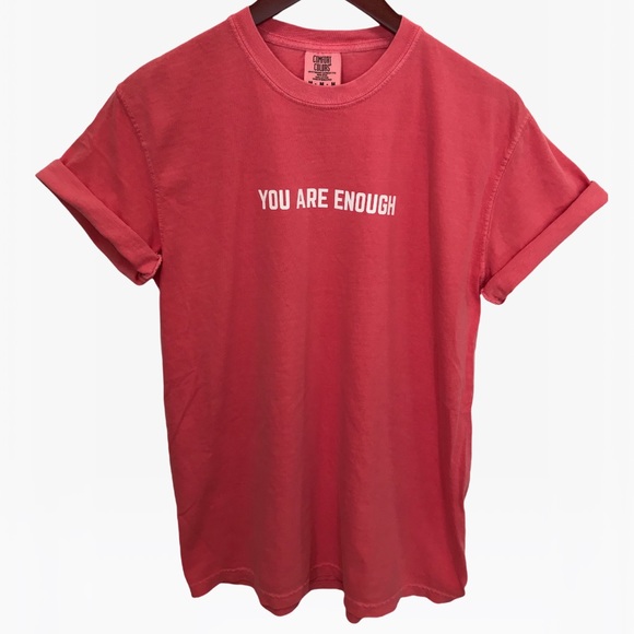 YOU ARE ENOUGH Unisex Adult 100% Cotton T-Shirts - Various - Picture 3 of 16